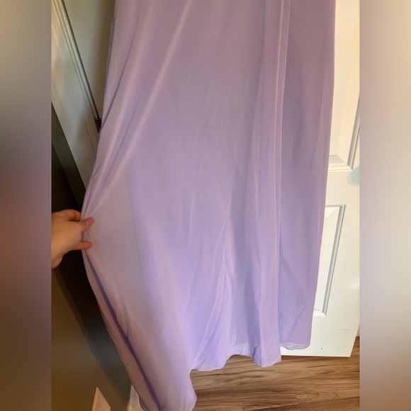 Revelry Bridesmaid Amethyst Formal Prom Dress - Picture 6 of 13